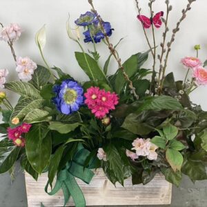 European Garden Triple Basket