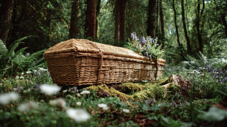Green burial options and eco-friendly caskets at Downing and Lahey Wichita KS