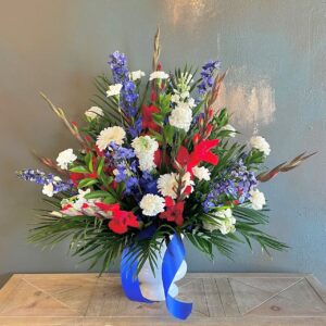 Patriotic Tribute Urn Arrangement