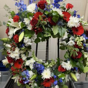 The Hillside Red White & Blue