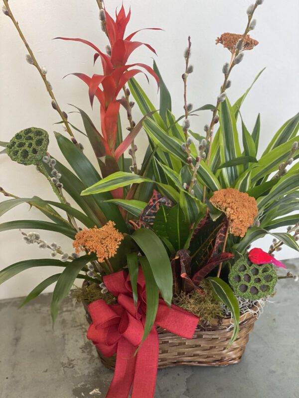 European Garden Triple Basket